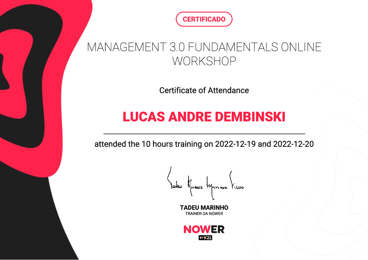 Certificado K21